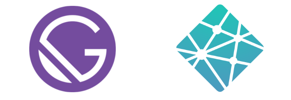 Gatsby & Netlify logos